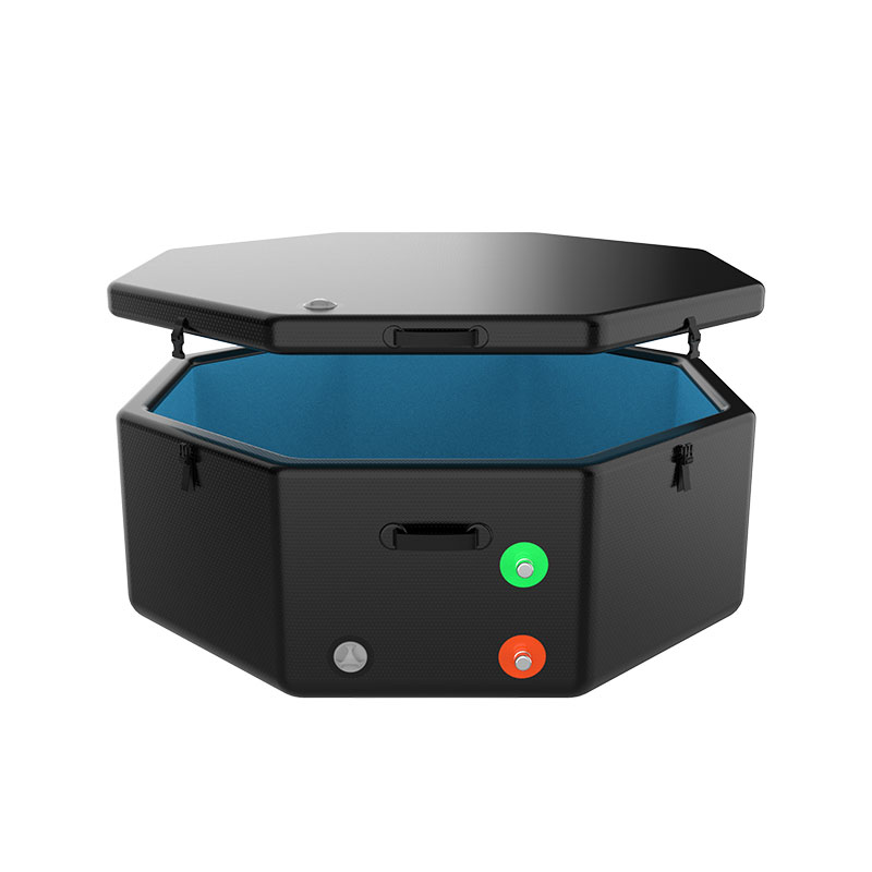 Soğuk daldırma soğutucu için sekizgen buz daldırma kapseni