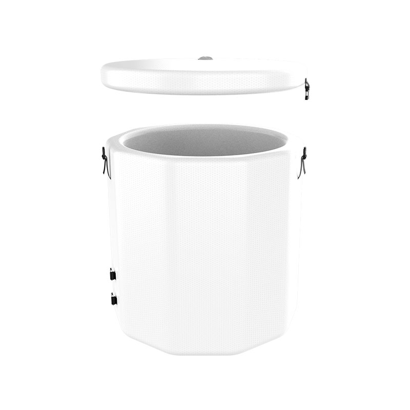 Soğuk banyo iyileşmesi için şişme buz daldırma küveti