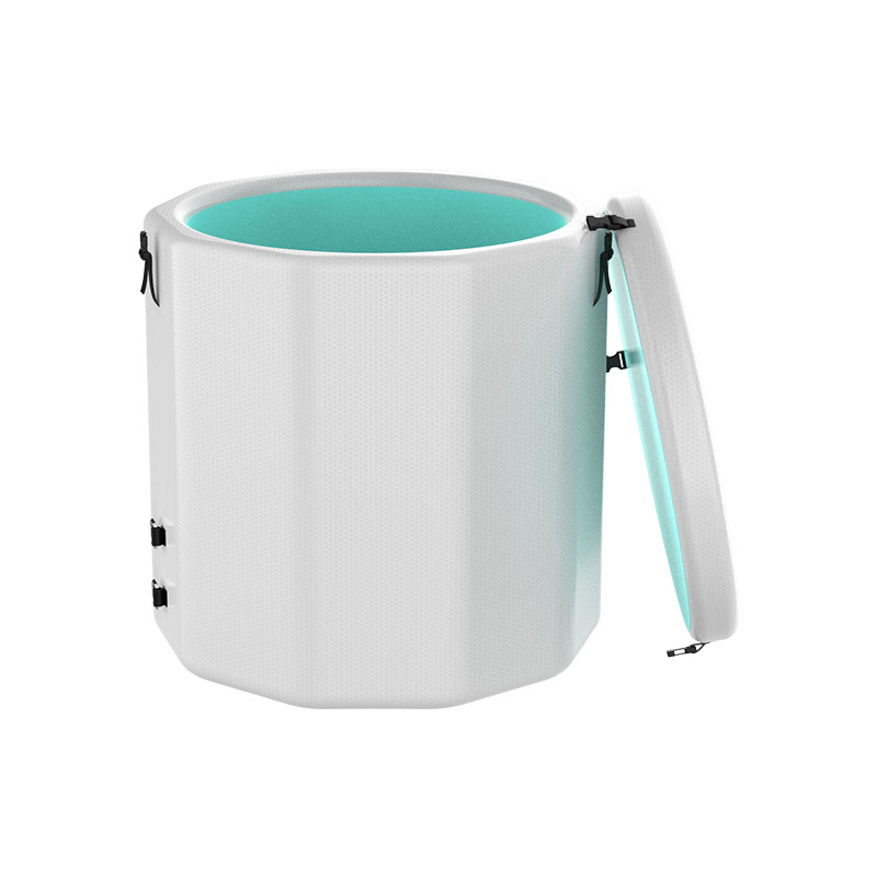 Soğuk banyo iyileşmesi için şişme buz daldırma küveti