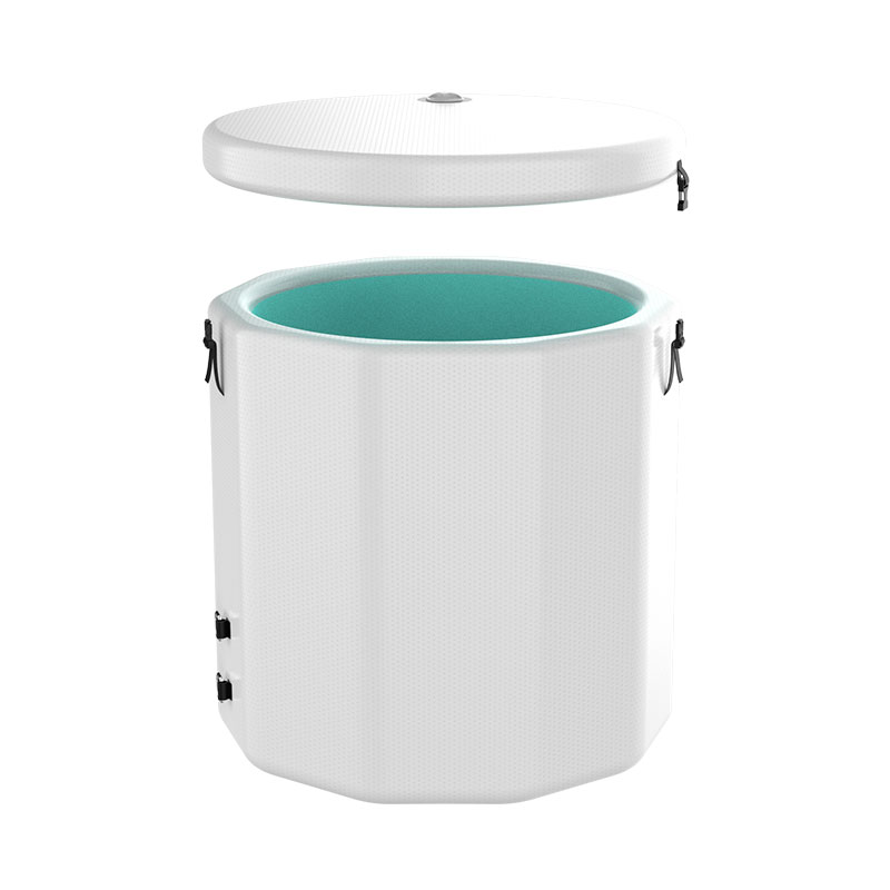 Soğuk banyo iyileşmesi için şişme buz daldırma küveti