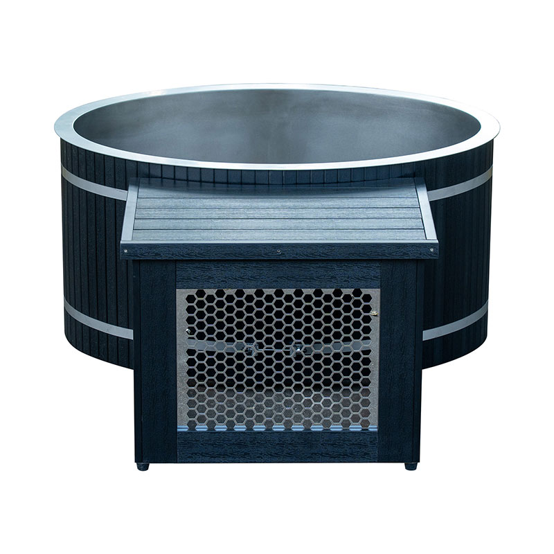 Paslanmaz Çelik Küvetli Oval Soğuk Dalma